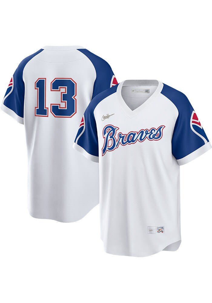 Ronald acuna best sale jersey mens