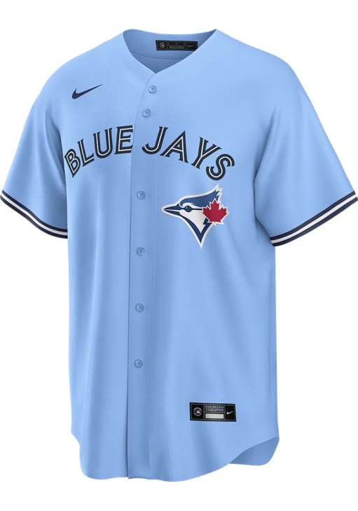 Toronto Blue Jays Mens Nike Replica Alt Jersey - Light Blue