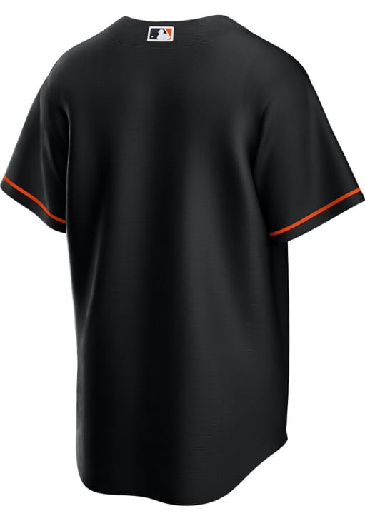 Baltimore Orioles Mens Nike Replica Alt Jersey - Black