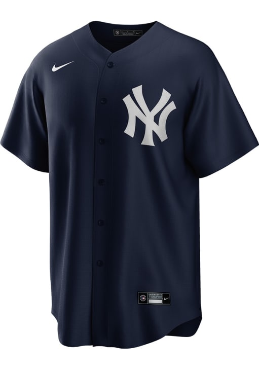 Derek Jeter New York Yankees Mens Replica Alt Jersey - Navy Blue