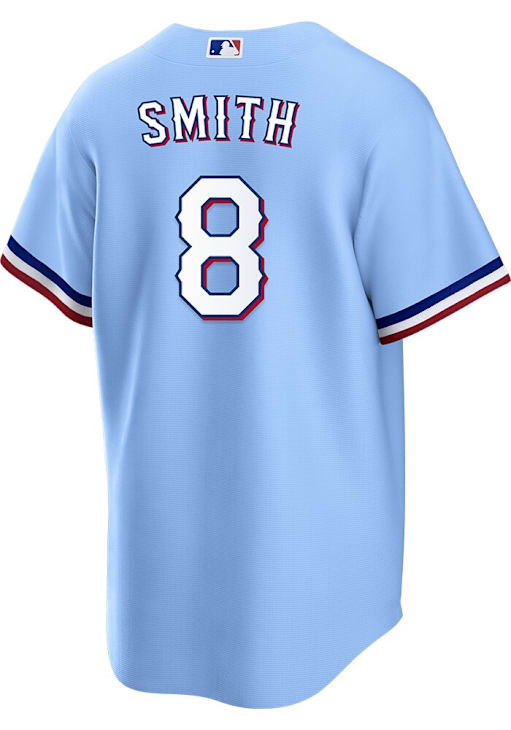 Rangers Baseball Jerseys Light Blue Texas Rangers Shirt Nike