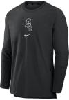 Main image for Nike Chicago White Sox Mens Black Player Long Sleeve Sweatshirt