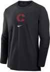 Main image for Nike Cincinnati Reds Mens Black Player Long Sleeve Sweatshirt