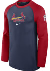 Main image for Nike St Louis Cardinals Mens Navy Blue Game Time Long Sleeve Sweatshirt