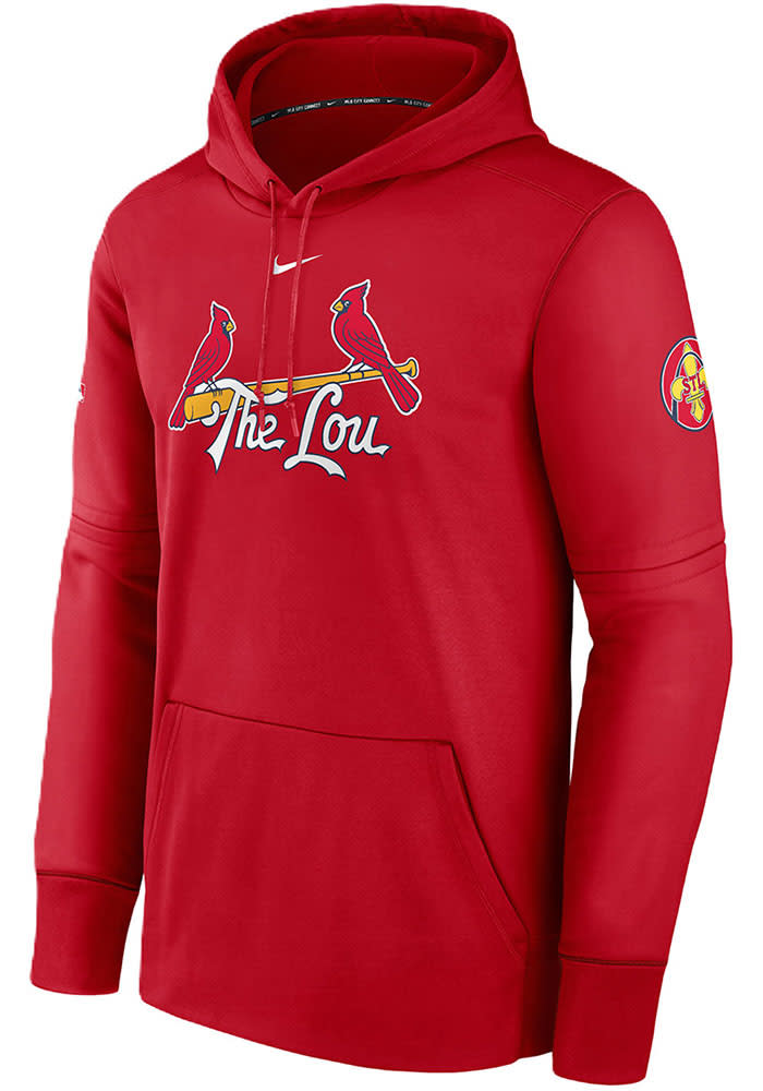 St Louis Cardinals Mens Nike Red Dri-Fit Hood - 173201280
