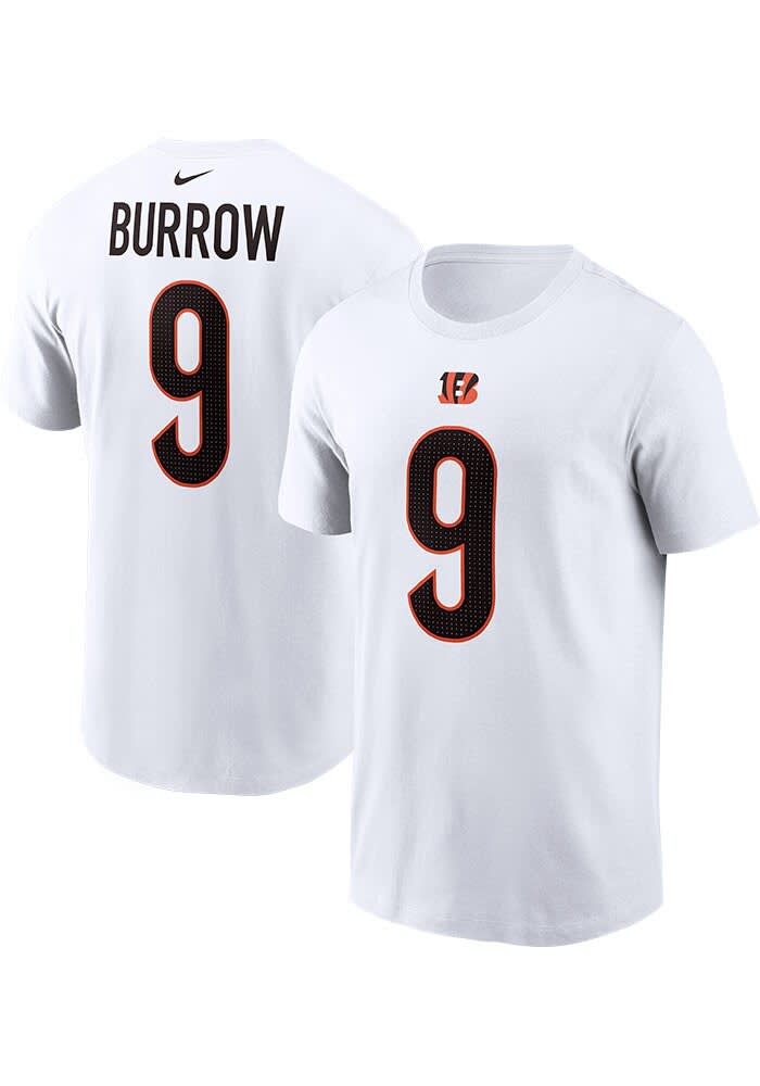 Joe Burrow Cincinnati Bengals NN Tee Short Sleeve Player T Shirt
