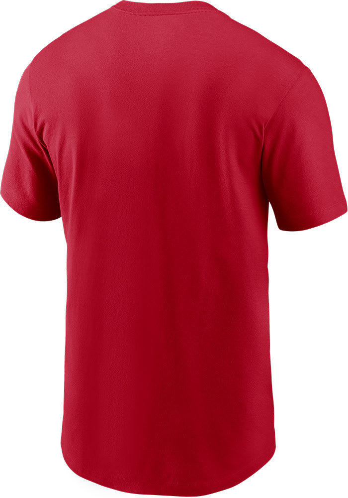 Nike Kansas City Chiefs Red Logo Essential Short Sleeve T
