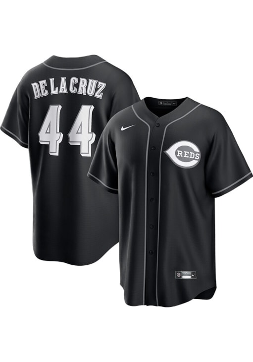 Elly De La Cruz Cincinnati Reds Mens Replica Alt Fashion Jersey - Black