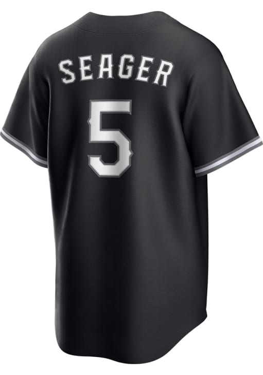 Corey Seager Rangers Replica Fashion White Fill Jersey