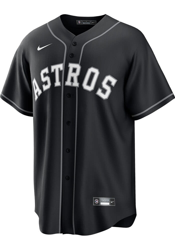 Mens Houston Astros Nike Gray Jersey 2024