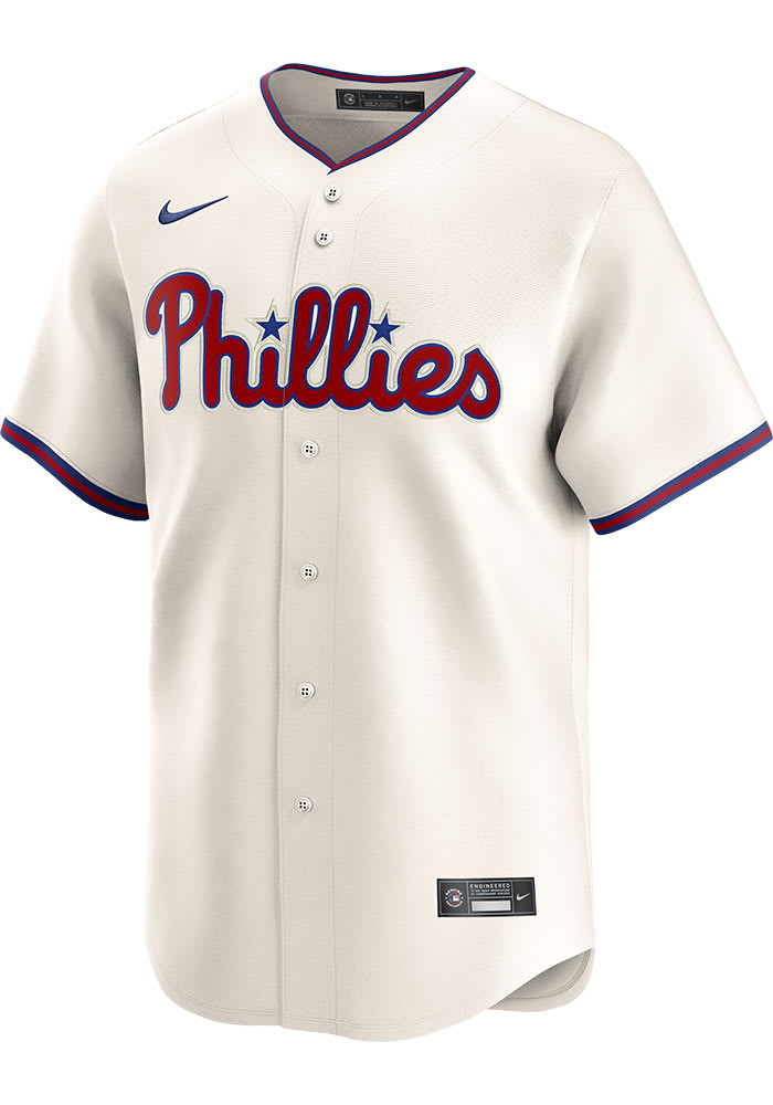 Nike Philadelphia Phillies Mens Alt Limited Baseball Jersey IVORY