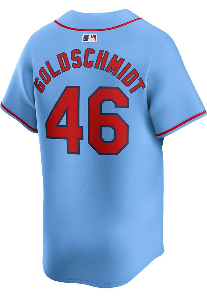 Paul Goldschmidt St Louis Cardinals Mens LIGHT BLUE Alt 2024