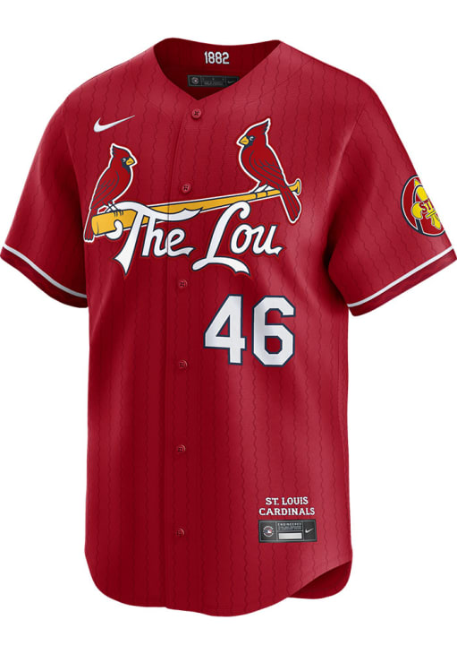 Paul Goldschmidt Nike St Louis Cardinals Mens Red City Connect Ltd Limited Baseball Jersey