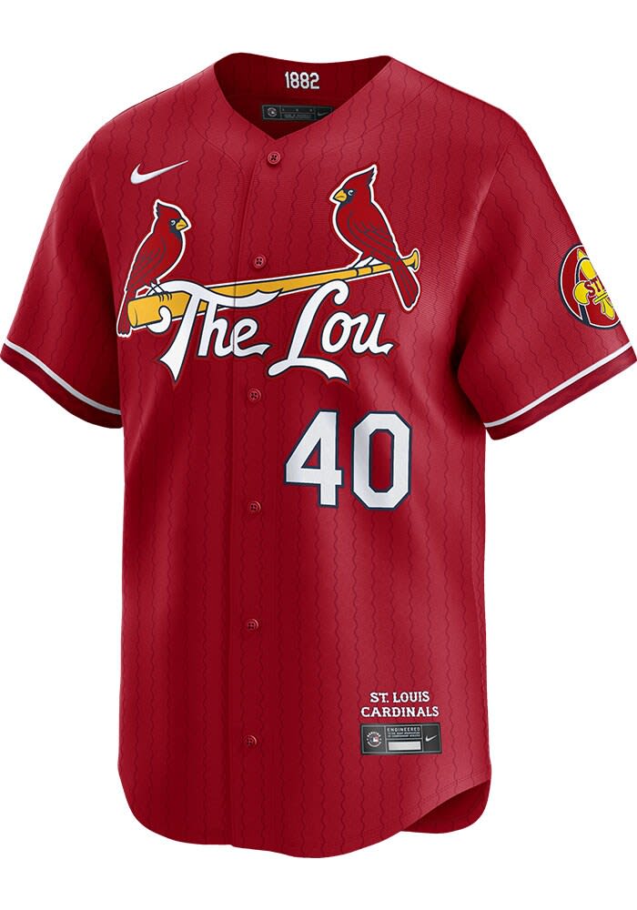 Willson Contreras St Louis Cardinals Mens Red City Connect
