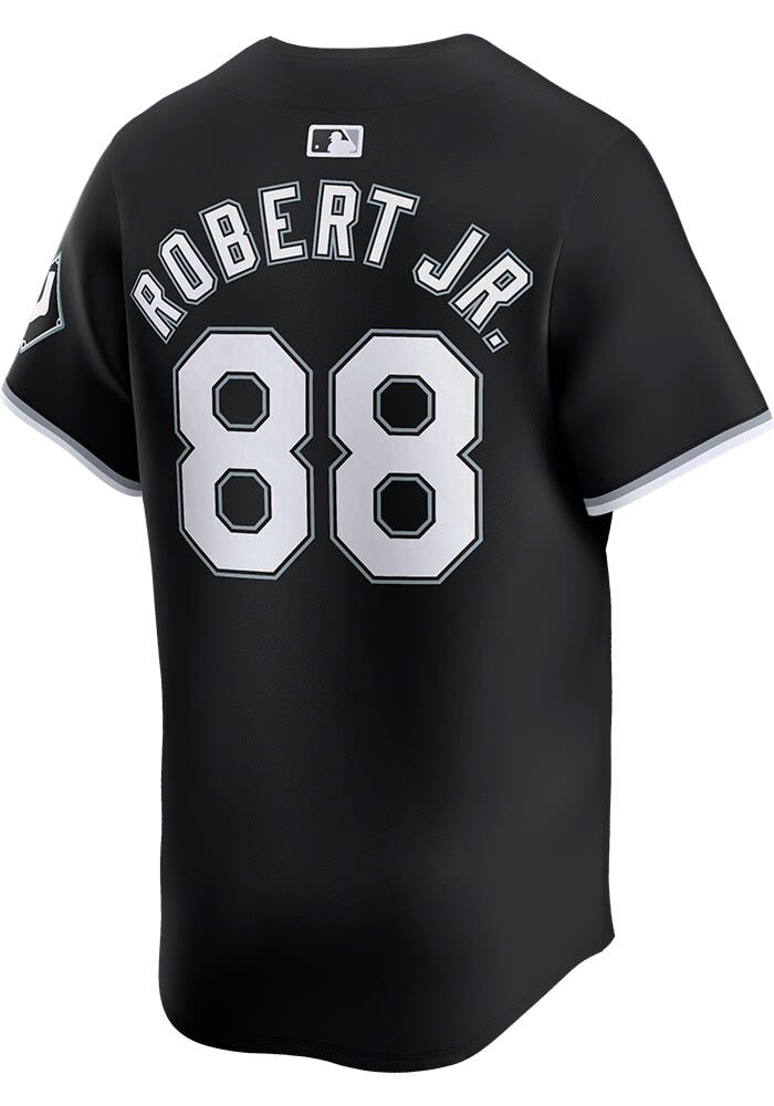 Luis Robert Chicago White Sox Mens BLACK Alt 2024 Limited Baseball