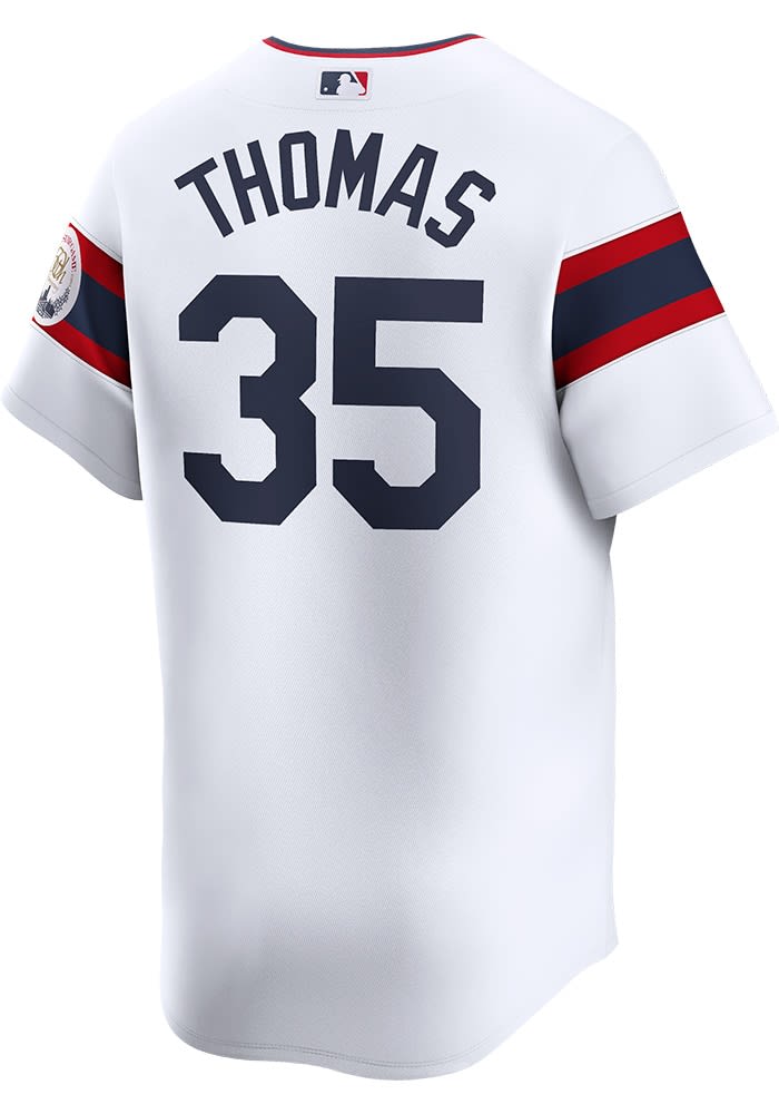 Frank Thomas Chicago White Sox Mens WHITE Alt 2024 Limited