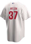 Main image for Wes Wilson Philadelphia Phillies Mens Replica Home Jersey - White