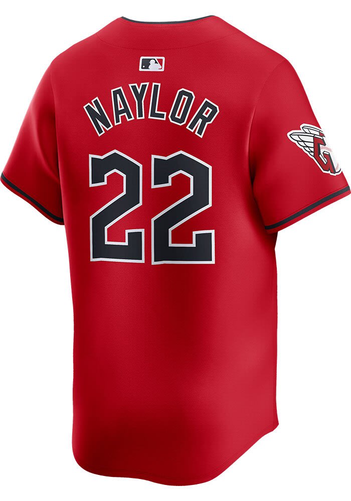 Josh Naylor Cleveland Guardians Mens Red Alt 2024 Limited Baseball