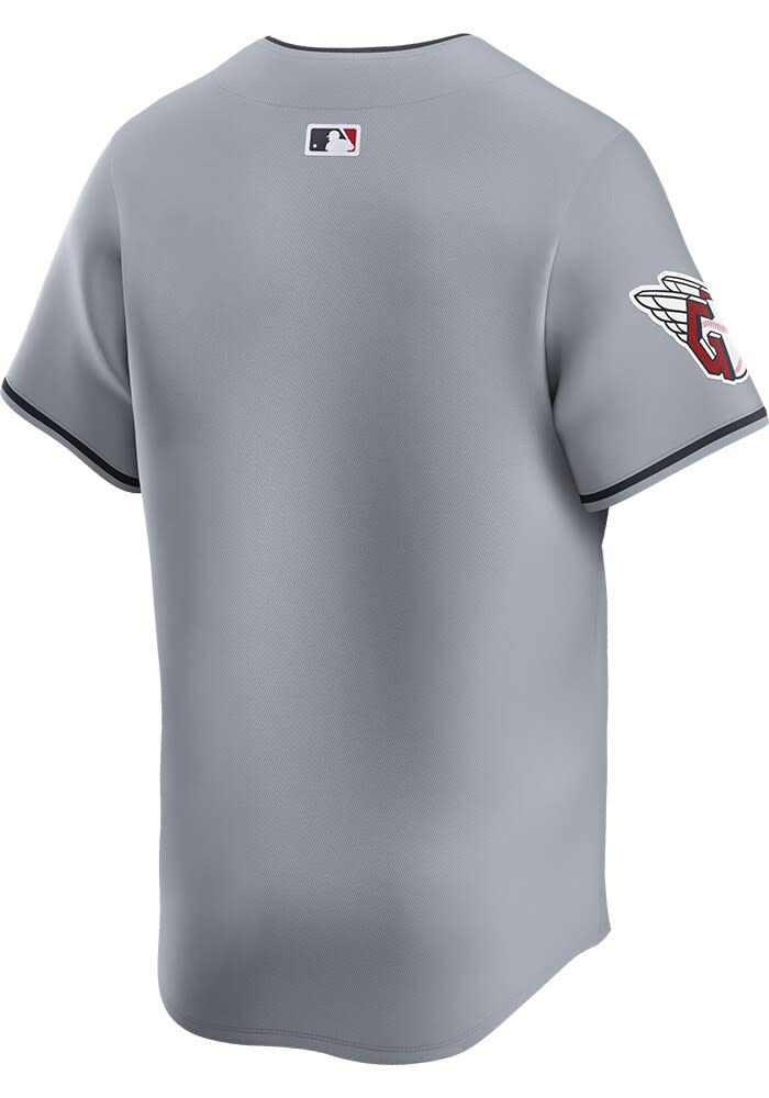 Nike Cleveland Guardians Mens GREY Road 2024 Limited Baseball