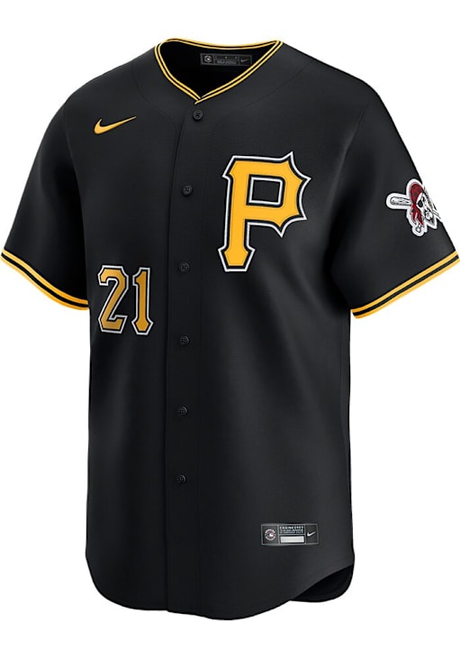 Roberto Clemente Pittsburgh Pirates Mens BLACK Alt 2024 Limited