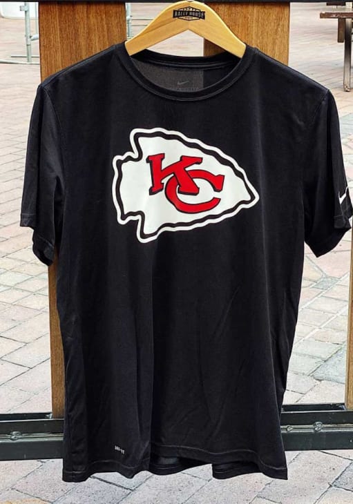 Nike Kansas City Chiefs Black Logo Legend Short Sleeve T Shirt