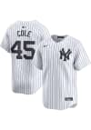 Main image for Gerrit Cole Nike New York Yankees Mens White Home Limited Baseball Jersey