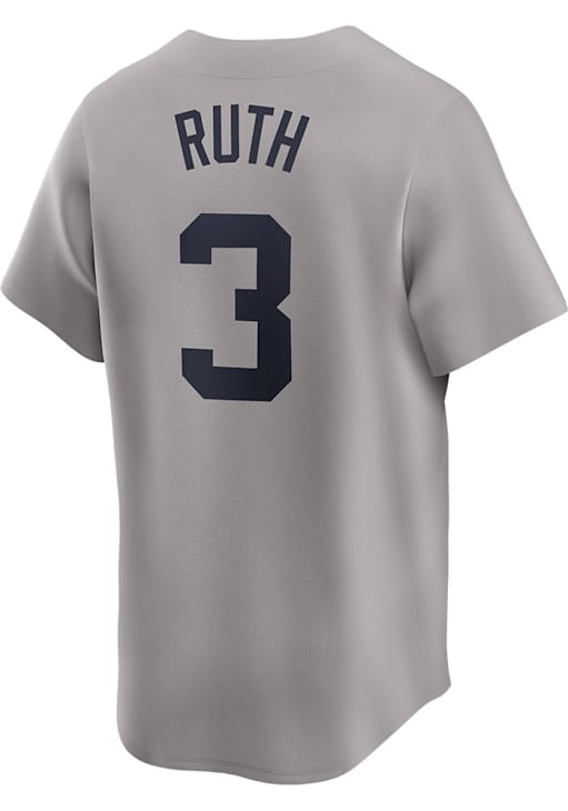 Maillot Baseball New York Yankees Mitchell & Ness – Gris Cooperstown – Taille L Vintage