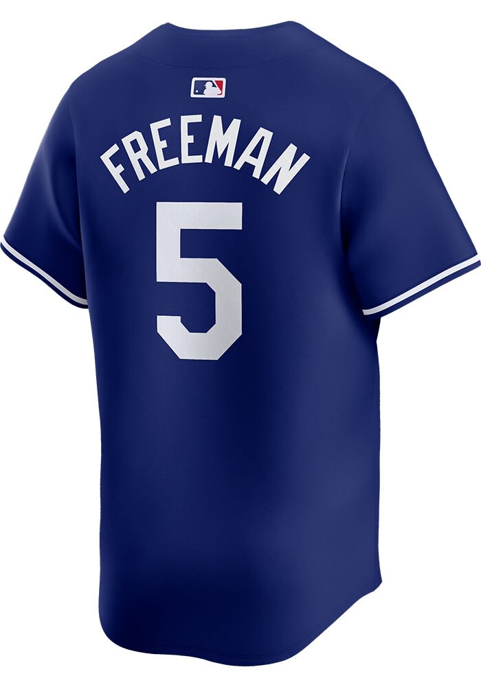 Freddie Freeman Nike Los Angeles Dodgers Mens Blue Alt Limited Baseball Jersey