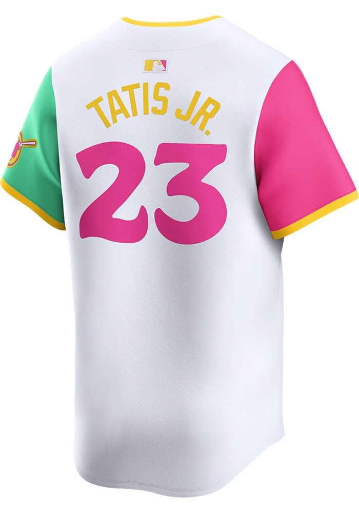Fernando Tatis Jr San Diego Padres Mens WHITE City Connect