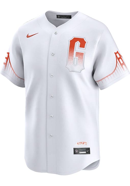 Nike San Francisco Giants Mens WHITE City Connect 2024 Limited
