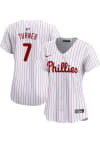 Main image for Trea Turner Nike Philadelphia Phillies Womens White Home Limited Baseball Jersey