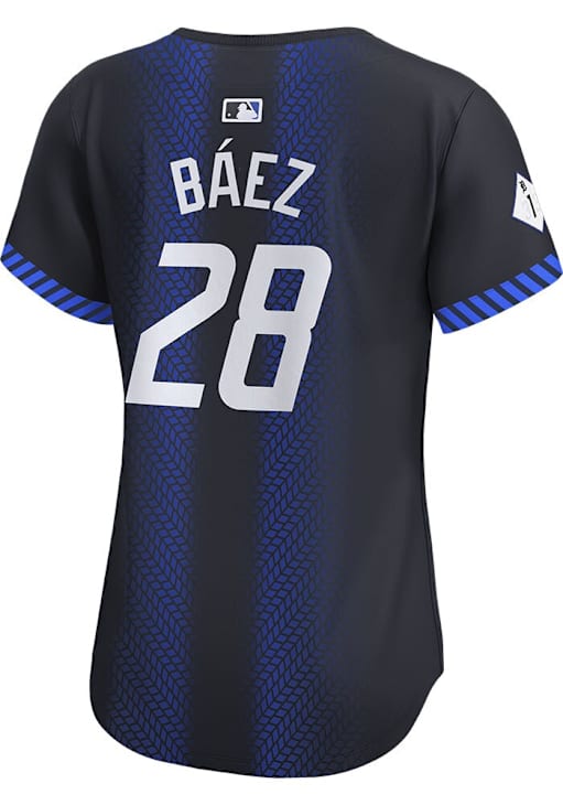 Cubs Jersey Blue Baez Jersey Blue Javier Baez Authentic Jersey NWT
