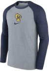 Main image for Nike Milwaukee Brewers Mens Grey Game Long Sleeve Sweatshirt