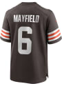 Baker Mayfield Cleveland Browns Nike Home Game Football Jersey - Brown