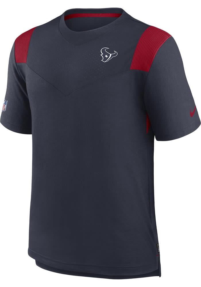 Nike Houston Texans Dri Fit Player Short Sleeve T Shirt NAVY