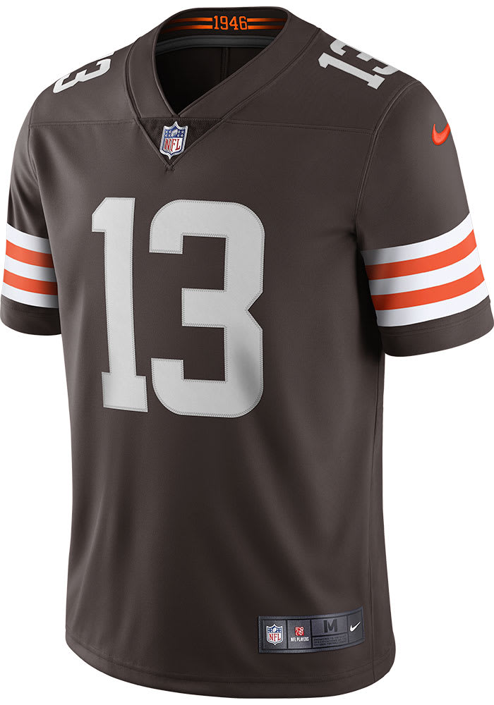 NFL ブラウンズ オデル・ベッカムJr NIKE リミテッドジャージ【MD】 Odell Beckham Jr Cleveland Browns Mens Brown Home Limited