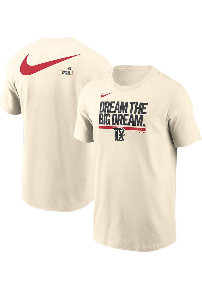 Nike Texas Rangers TAN City Connect Dream Short Sleeve T
