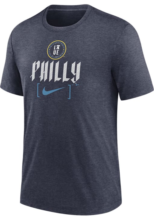 Nike Philadelphia Phillies Navy Blue City Connect Short Sleeve Fashion ...