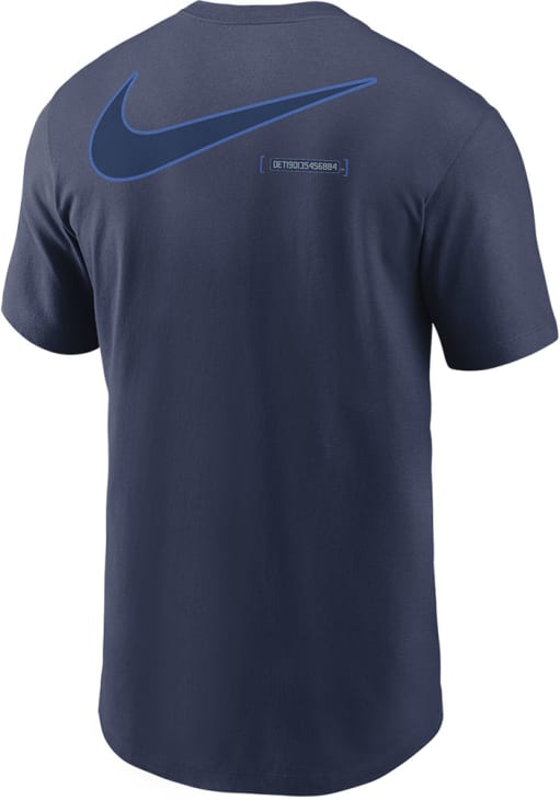 Nike Detroit Tigers Navy Blue City Connect Short Sleeve T Shirt