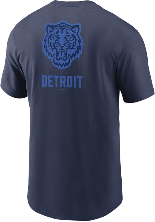 Nike Detroit Tigers Navy Blue City Connect Short Sleeve T Shirt