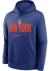 Main image for Nike New York Mets Mens Blue Club Stack Long Sleeve Hoodie