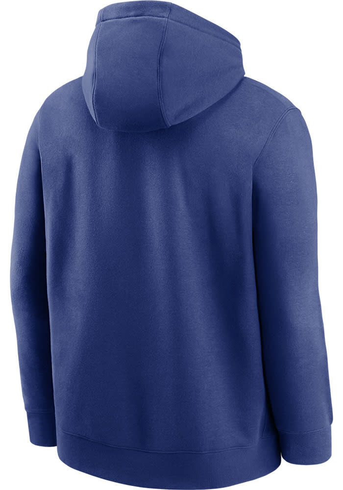 Nike New York Mets Mens ROYAL Club Stack Hoodie - 173202726