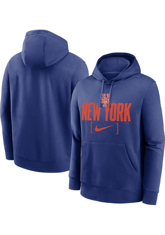 MLB　ニューヨークメッツ　パーカー　NIKE Nike New York Mets Mens ROYAL Club Stack Hoodie - 173202726
