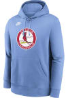 Main image for Nike St Louis Cardinals Mens Light Blue Cooperstown Team Logo Long Sleeve Hoodie