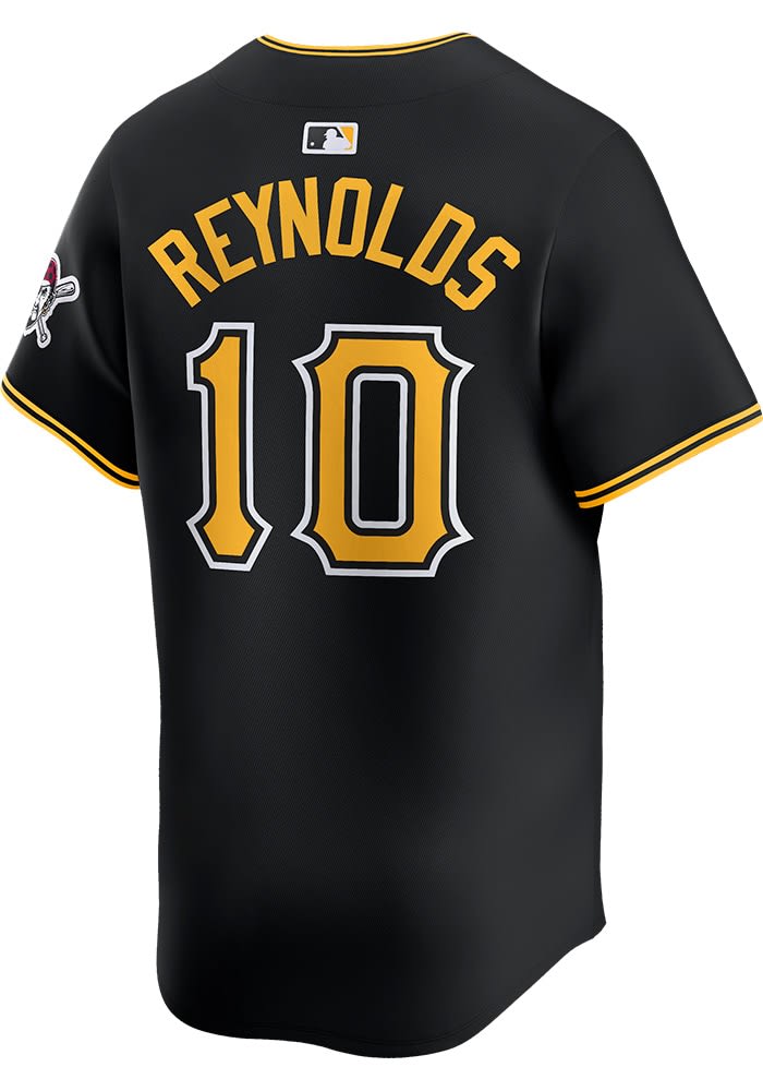 【NIKE】Pittsburgh Pirates Fashion Club Men's Nike MLB Men's Pittsburgh Pirates Nike Black Authentic Collection