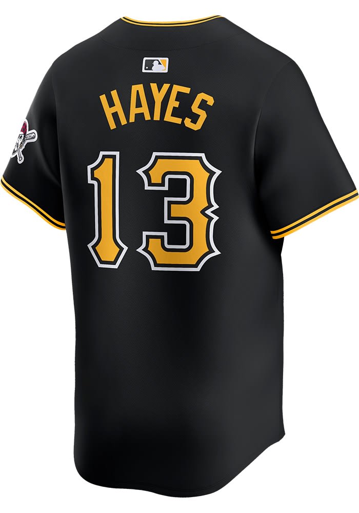 Ke'Bryan Hayes Pittsburgh Pirates Mens BLACK Alt 2024