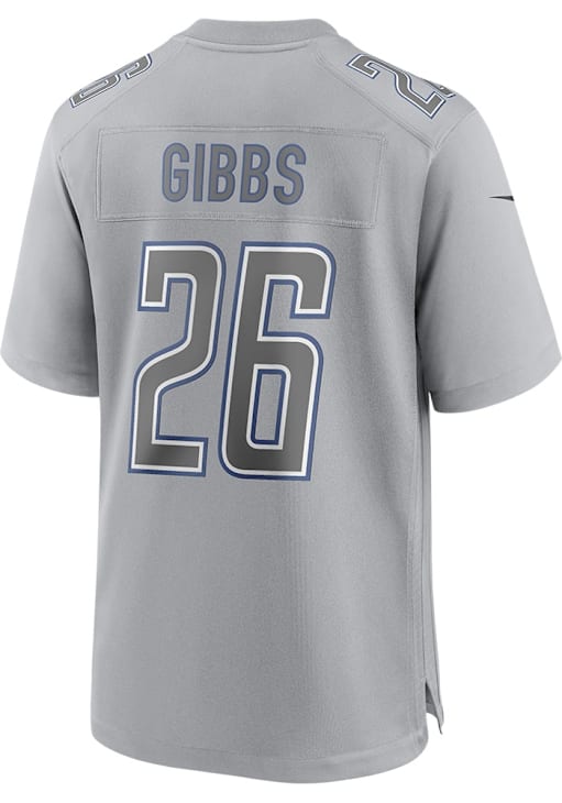 Jahmyr Gibbs Detroit Lions GREY Atmosphere Jersey 173202982