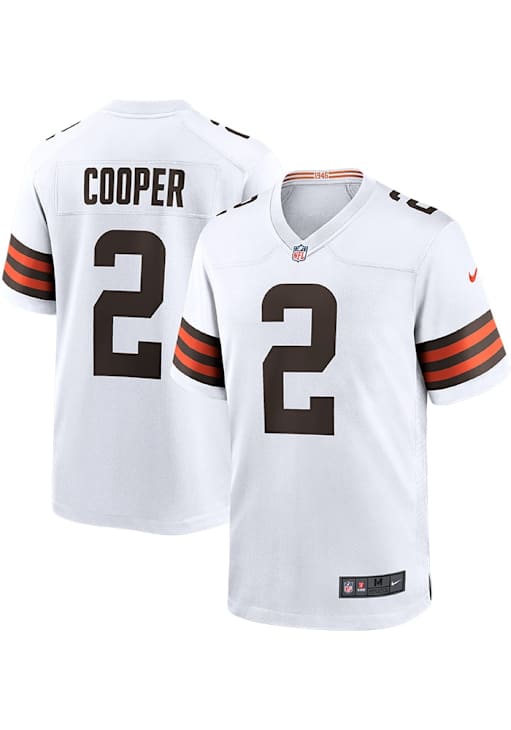 Amari Cooper Cleveland Browns WHITE Away Jersey 173202990