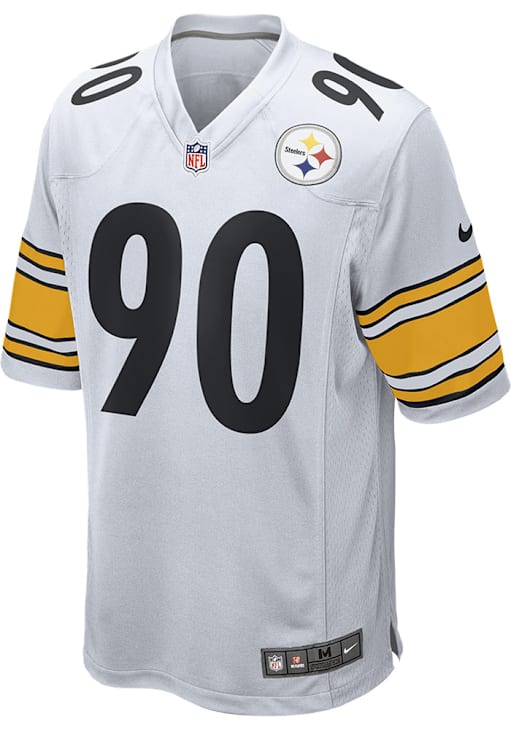 Nfl Steelers Pittsburgh Steelers Watt Jersey Nike On Field Dri-Fit Pittsburgh Steelers #90 TJ Watts Jersey