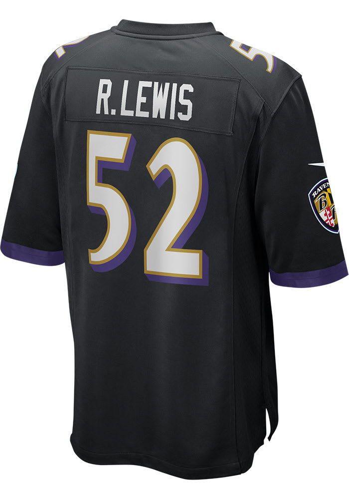 Nike Baltimore Ravens No52 Ray Lewis Black Women's Stitched NFL Limited 2016 Salute to Service Jersey